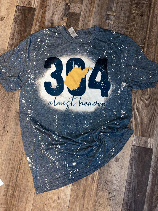 Navy blue “304” shirt