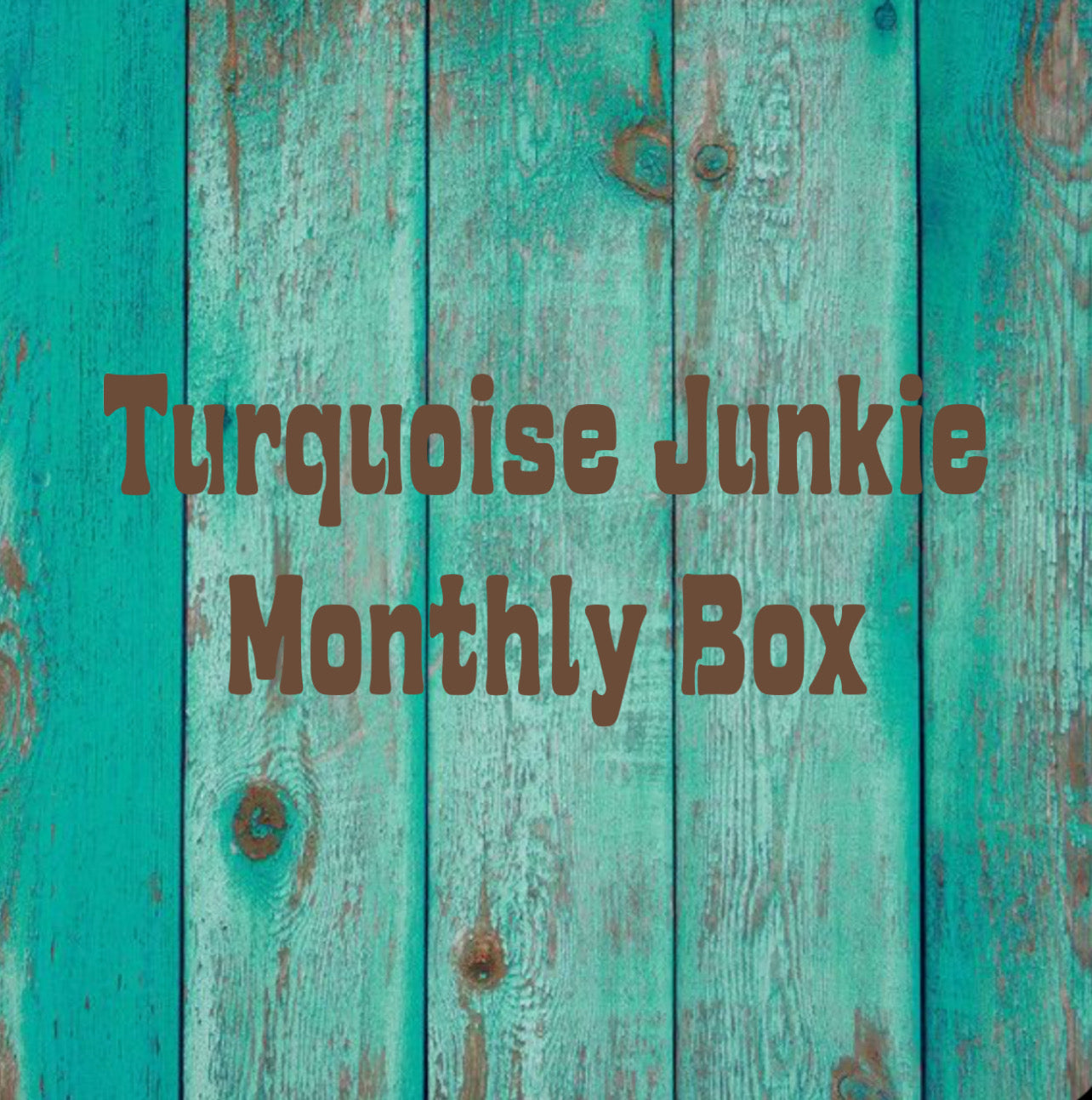 Turquoise Junkie Box