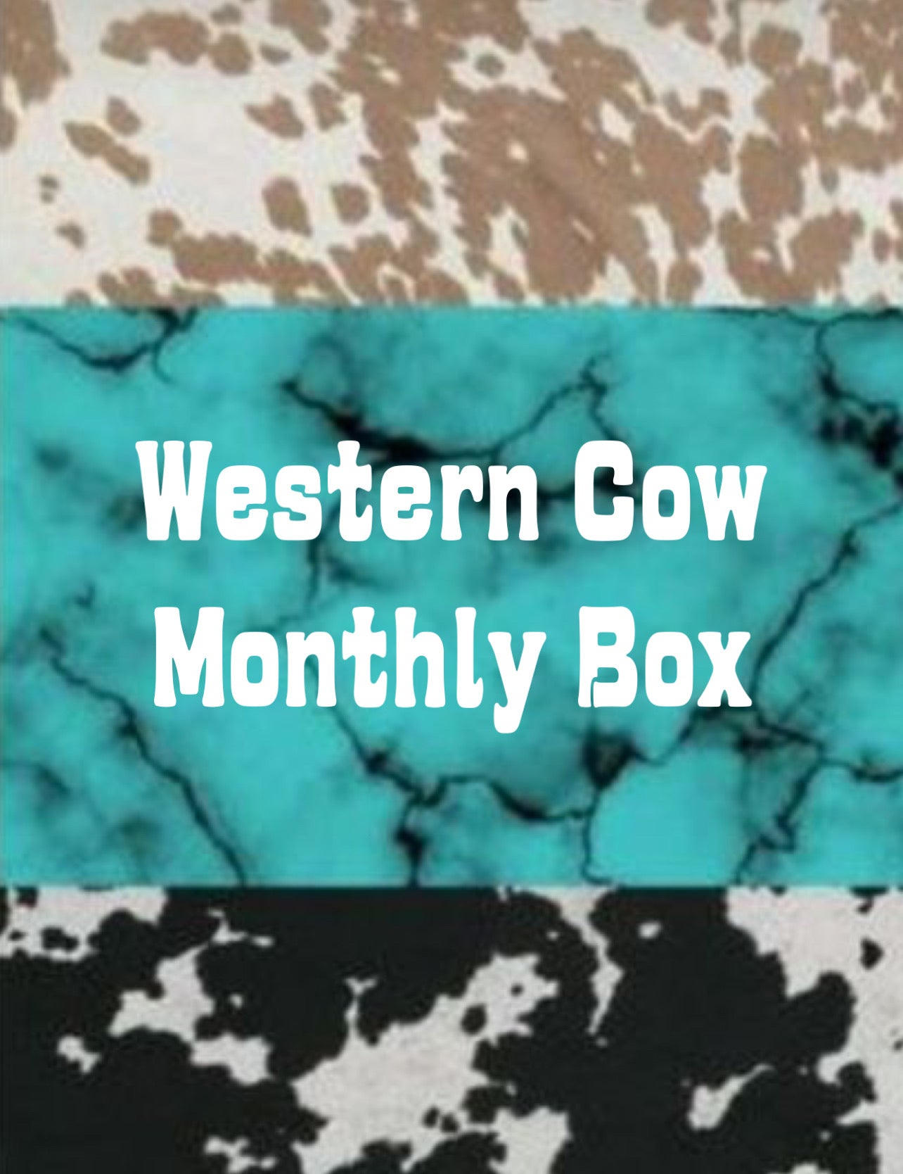 Western Cow Box
